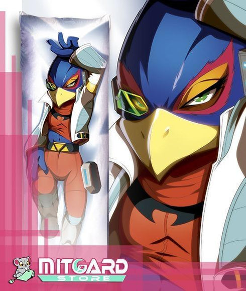 STAR FOX Falco Lombardi Body pillow case Dakimakura - 2